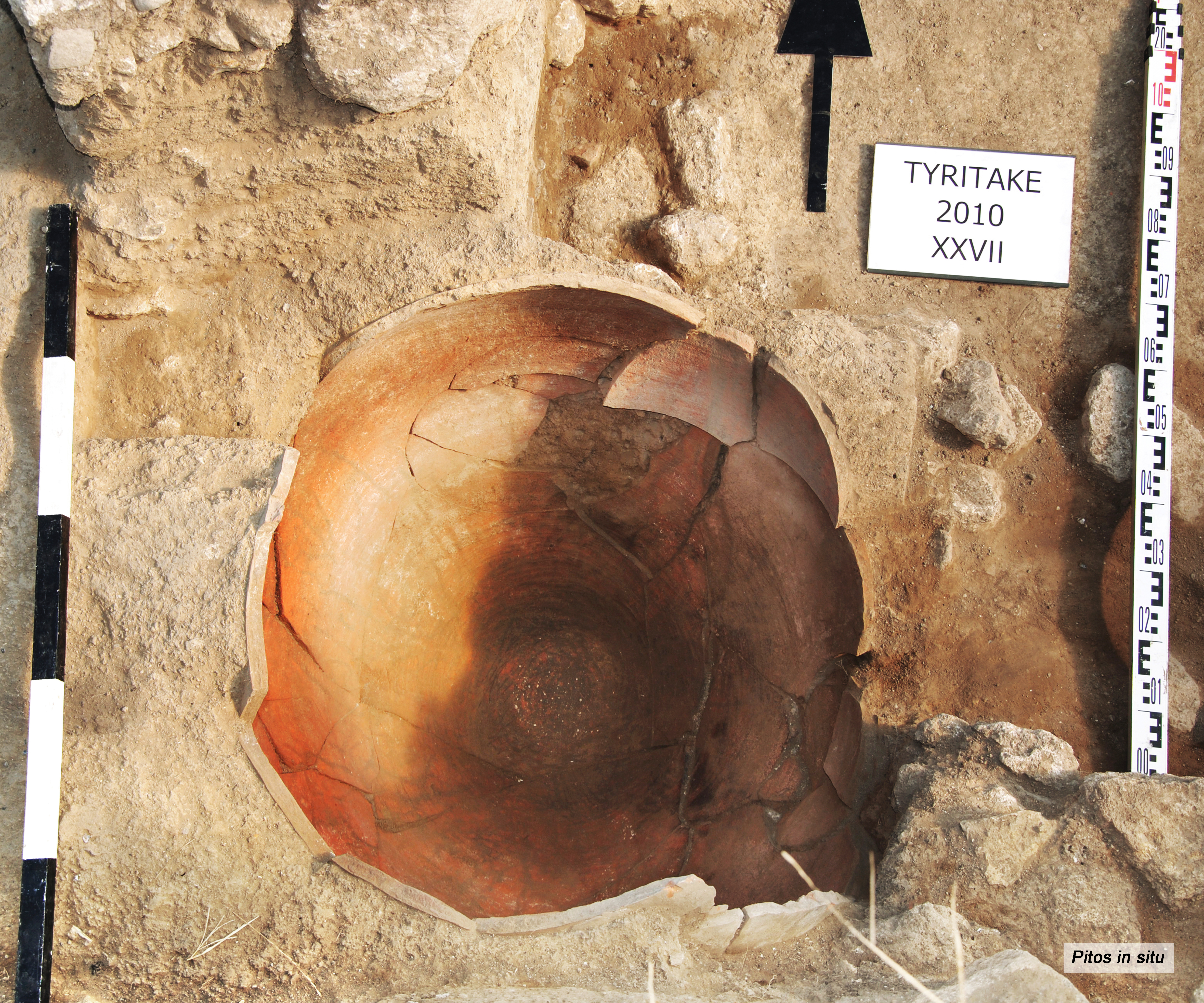 Pithos in situ