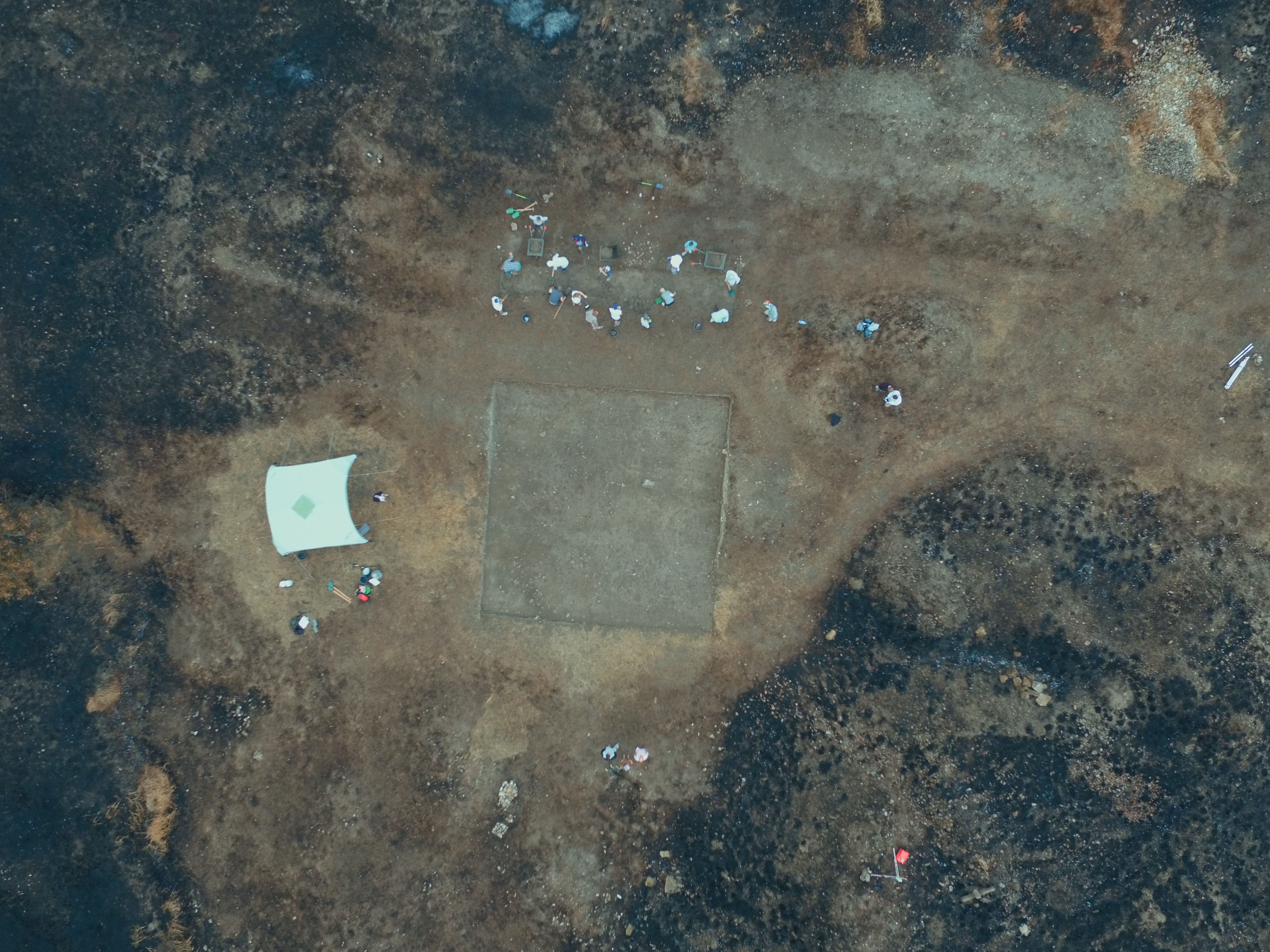 Digging begins in two new squares