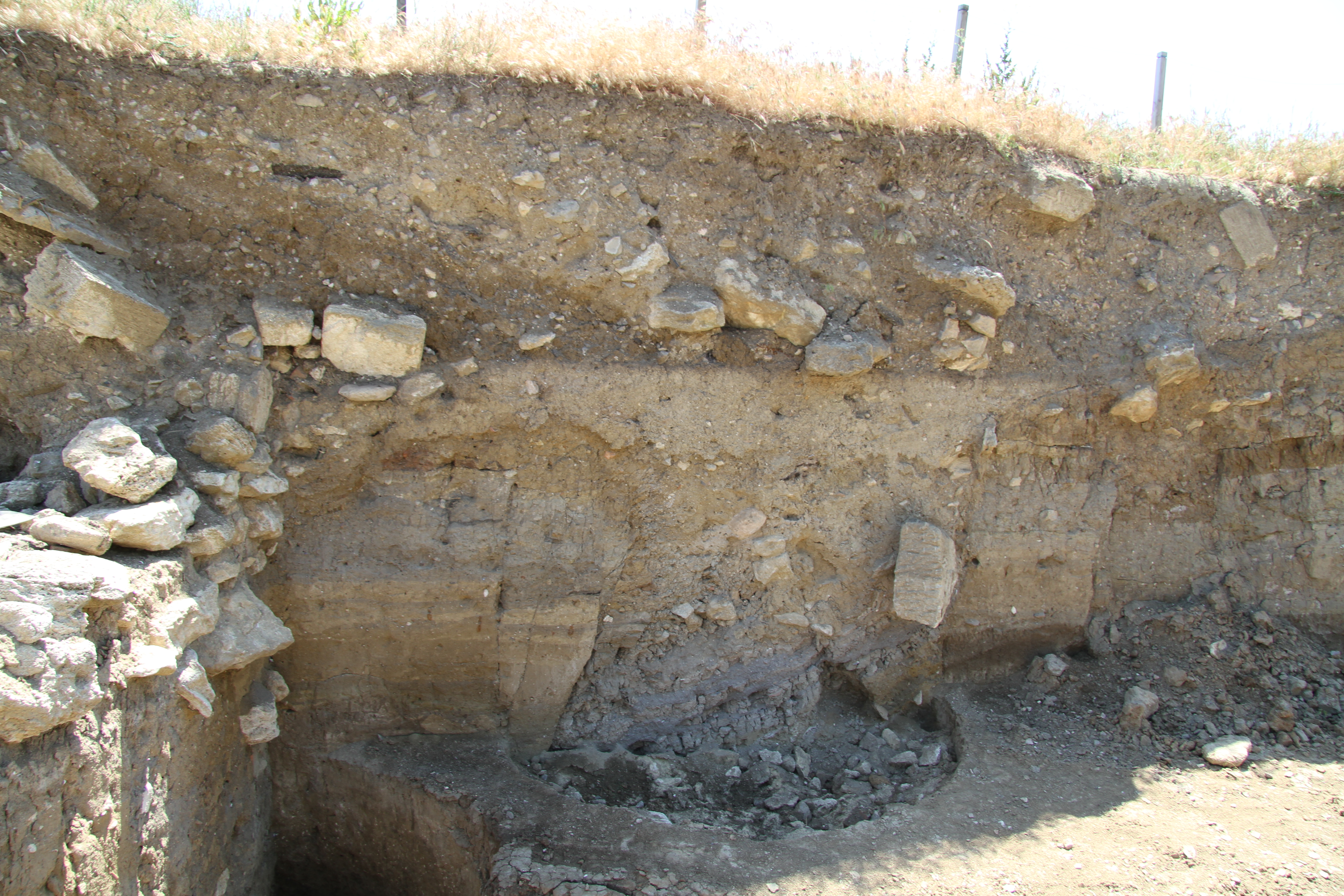 Destroyed southern bank