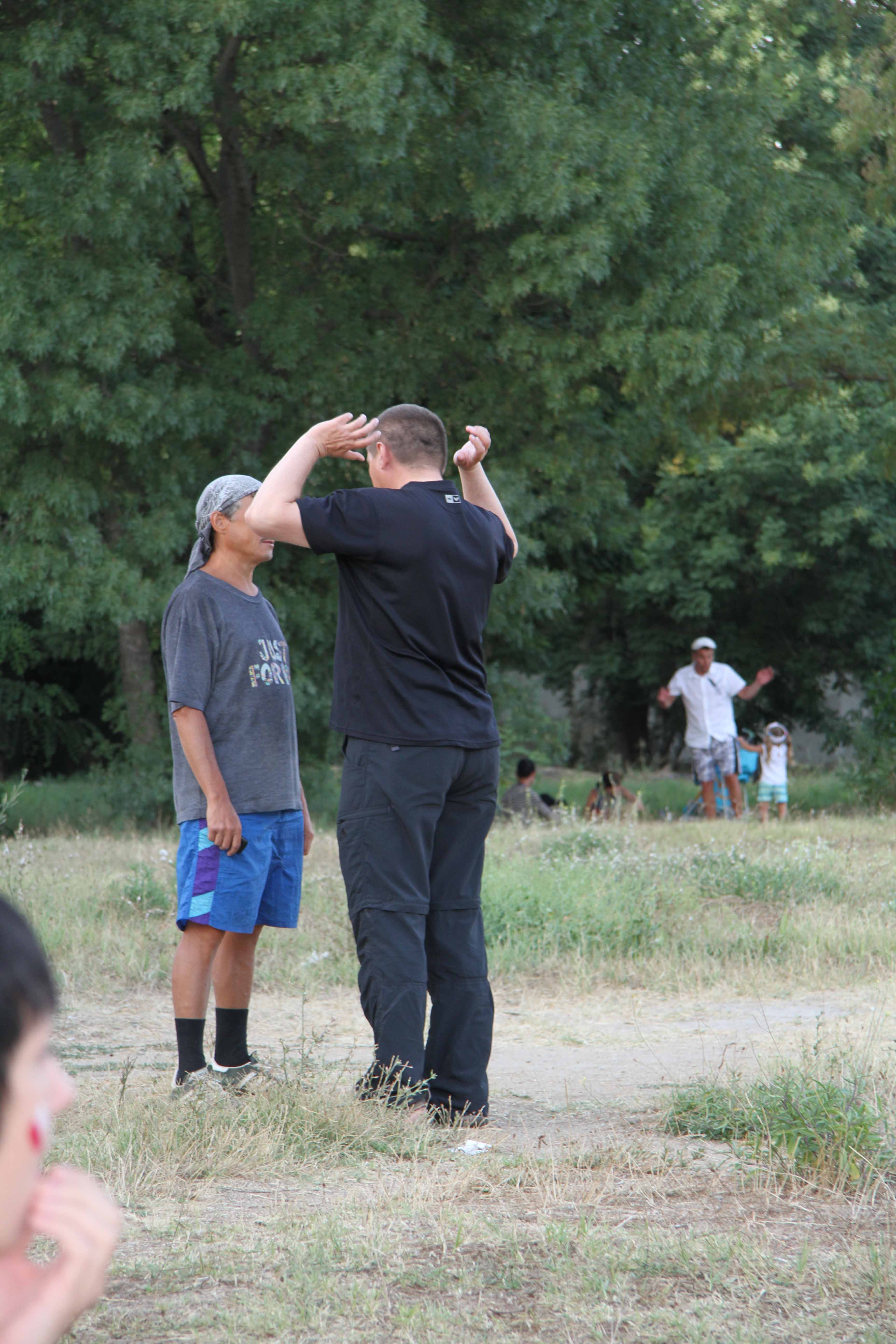 Krótka dyskusja z rosyjskim sędzią. Krótka dyskusja z rosyjskim sędzią.
