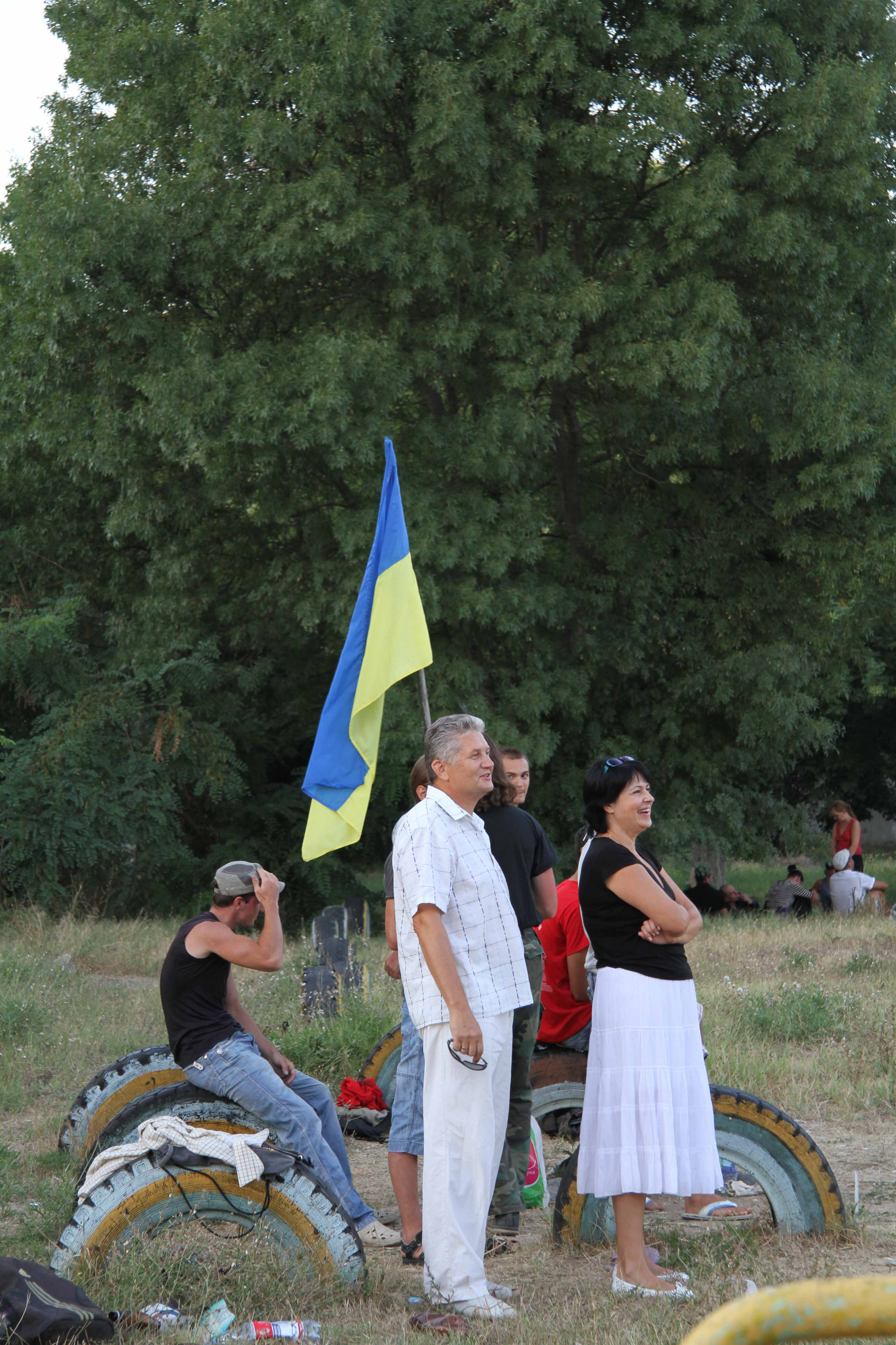 Profesor Zińko z pomocą żony przewodził drużynie Ukrainy. Profesor Zińko z pomocą żony przewodził drużynie Ukrainy.